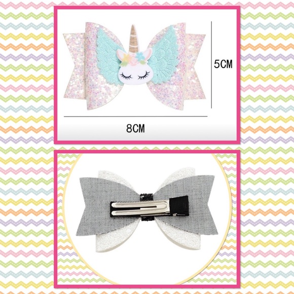 🦄NEW🦄2/$10🦄Girls Unicorn Hair Clip🦄 - Picture 2 of 3